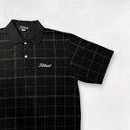 Titleist Subtle Plaid Black Polo