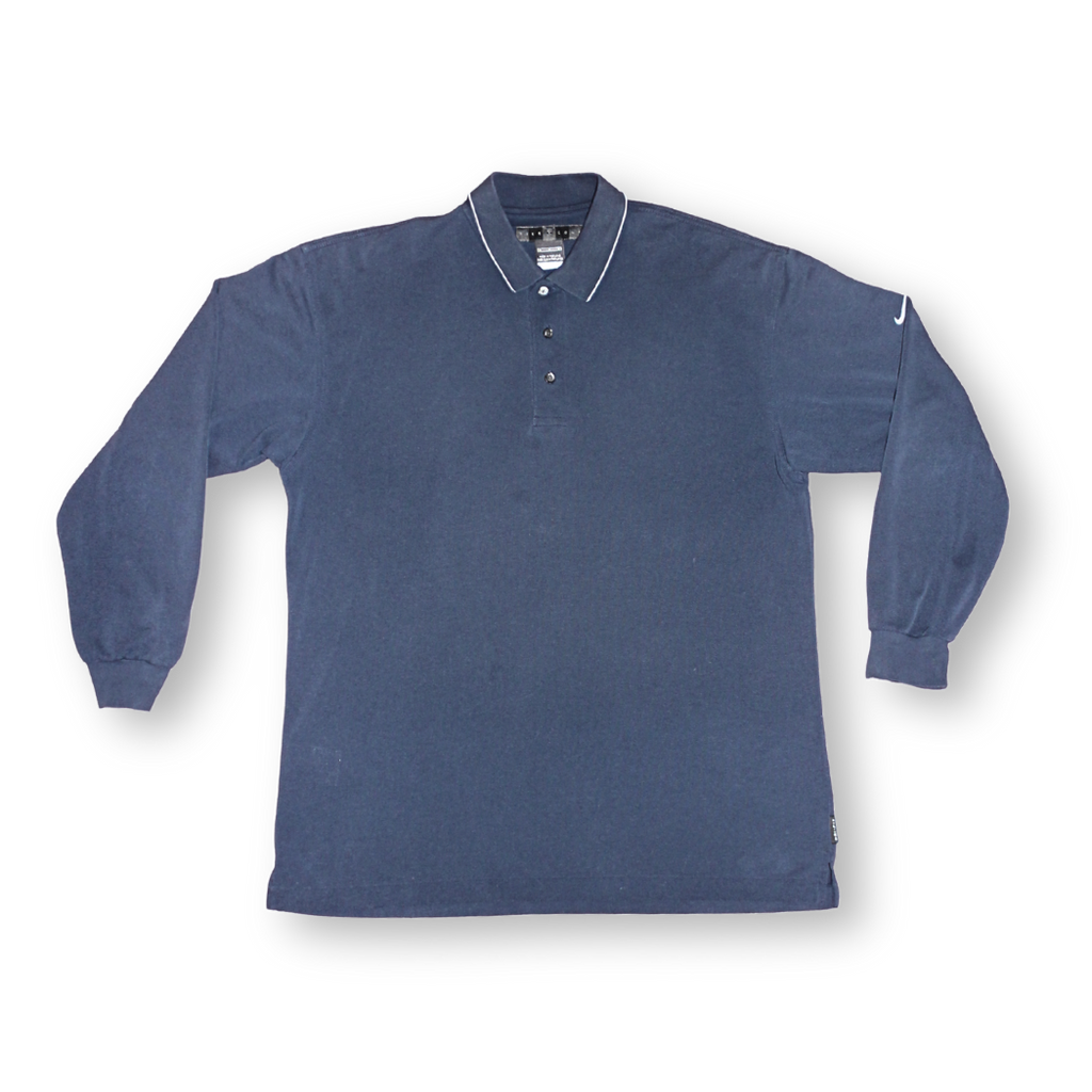 Nike Vintage Long Sleeve Polo