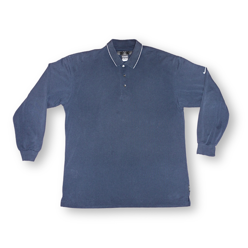 Nike Vintage Long Sleeve Polo