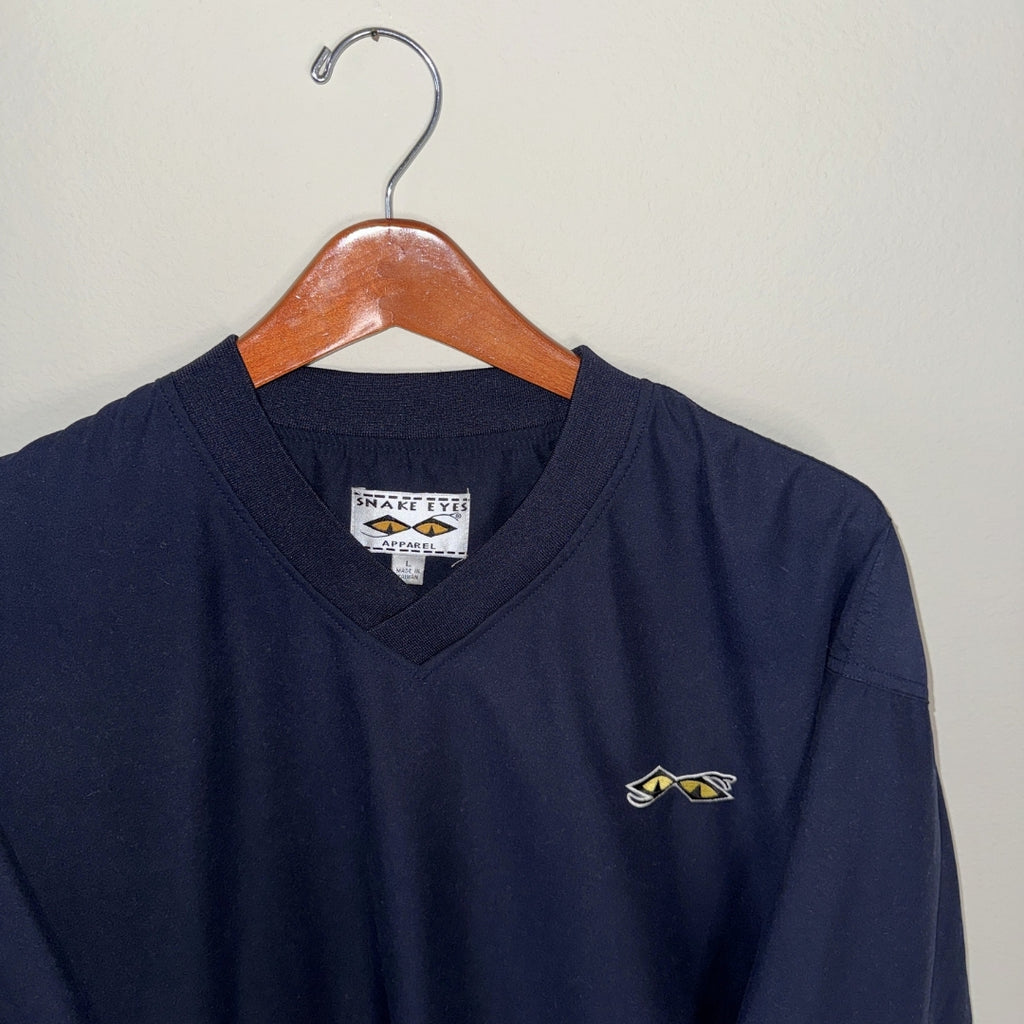Vintage Snake Eyes Black Windbreaker