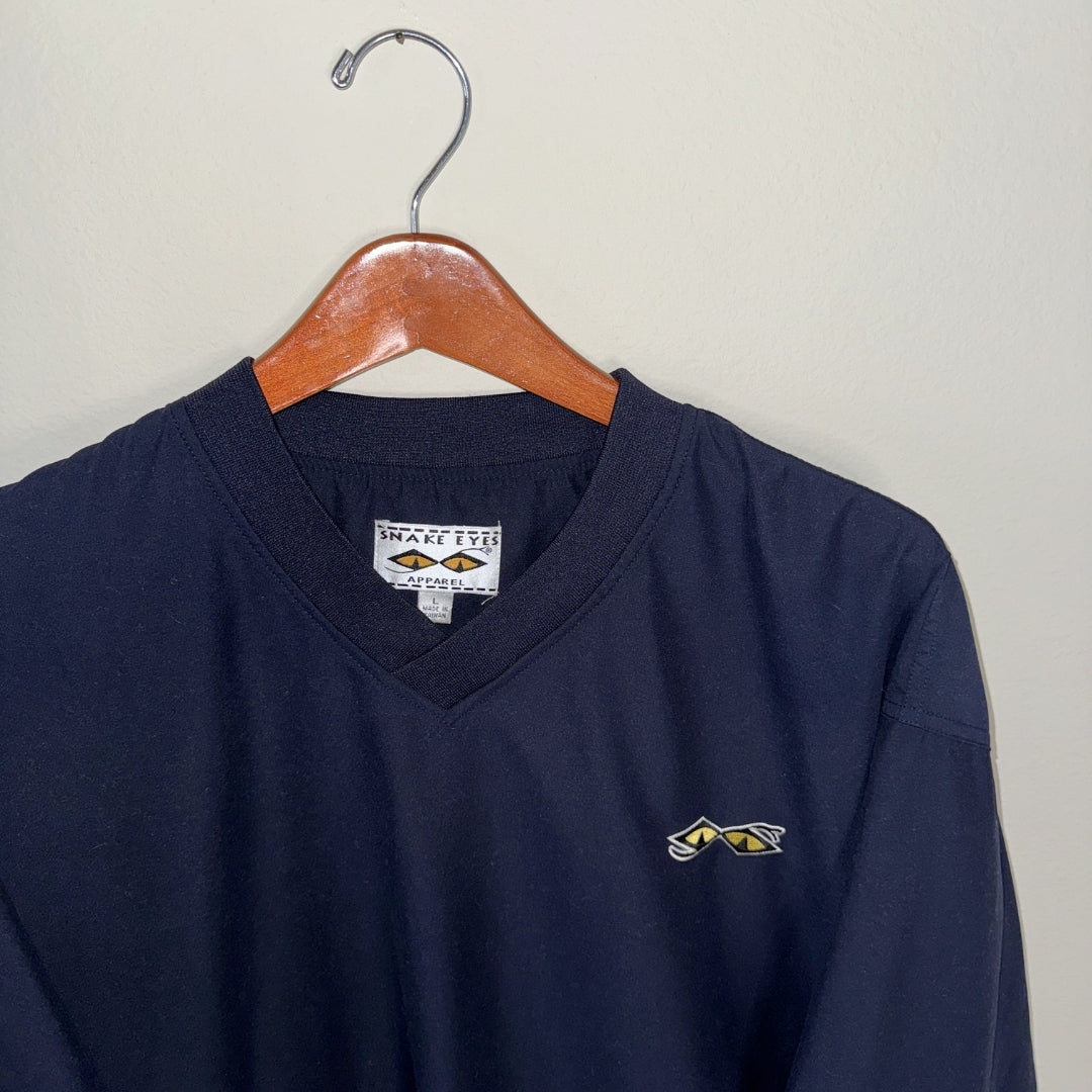 Vintage Snake Eyes Black Windbreaker